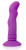 Фиолетовый вибромассажер Cosmo на присоске - 12 см.