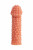Насадка на фаллос с бугорками Cock Sleeve 004 Size M - 15,6 см.