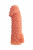 Насадка на фаллос с бугорками Cock Sleeve 004 Size M - 15,6 см.
