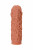 Насадка на фаллос с рельефными складочками Extreme Sleeve 012 M-size - 14,7 см.