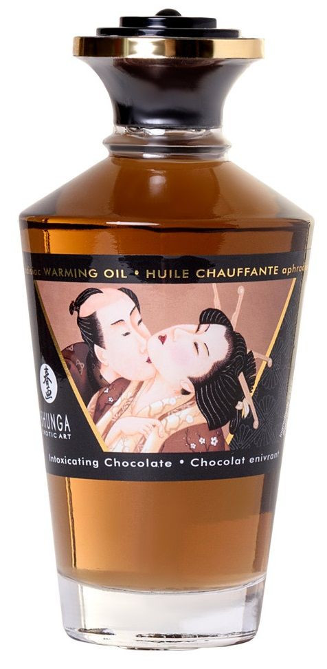 Массажное интимное масло с ароматом шоколада - 100 мл.