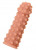 Насадка на фаллос с бугорками по поверхности Extreme Sleeve 002 M-size - 14,7 см.