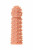 Насадка на фаллос с шипами и бугорками Extreme Sleeve 003 M-size - 14,7 см.