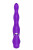 Фиолетовый изогнутый вибратор NAGHI NO.18 RECHARGEABLE 3 MOTOR VIBE - 15 см.